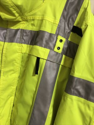 5.11 Tactical Men's High-Visibility Reversible Jacket Yellow 48014