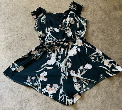 City Chic NWT Romper Women's XXS Size 12 PLUS SIZE Playsuit