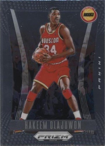 Hakeem Olajuwon 2023-24 Topps 3 Three Full Court Signs Bronze On 