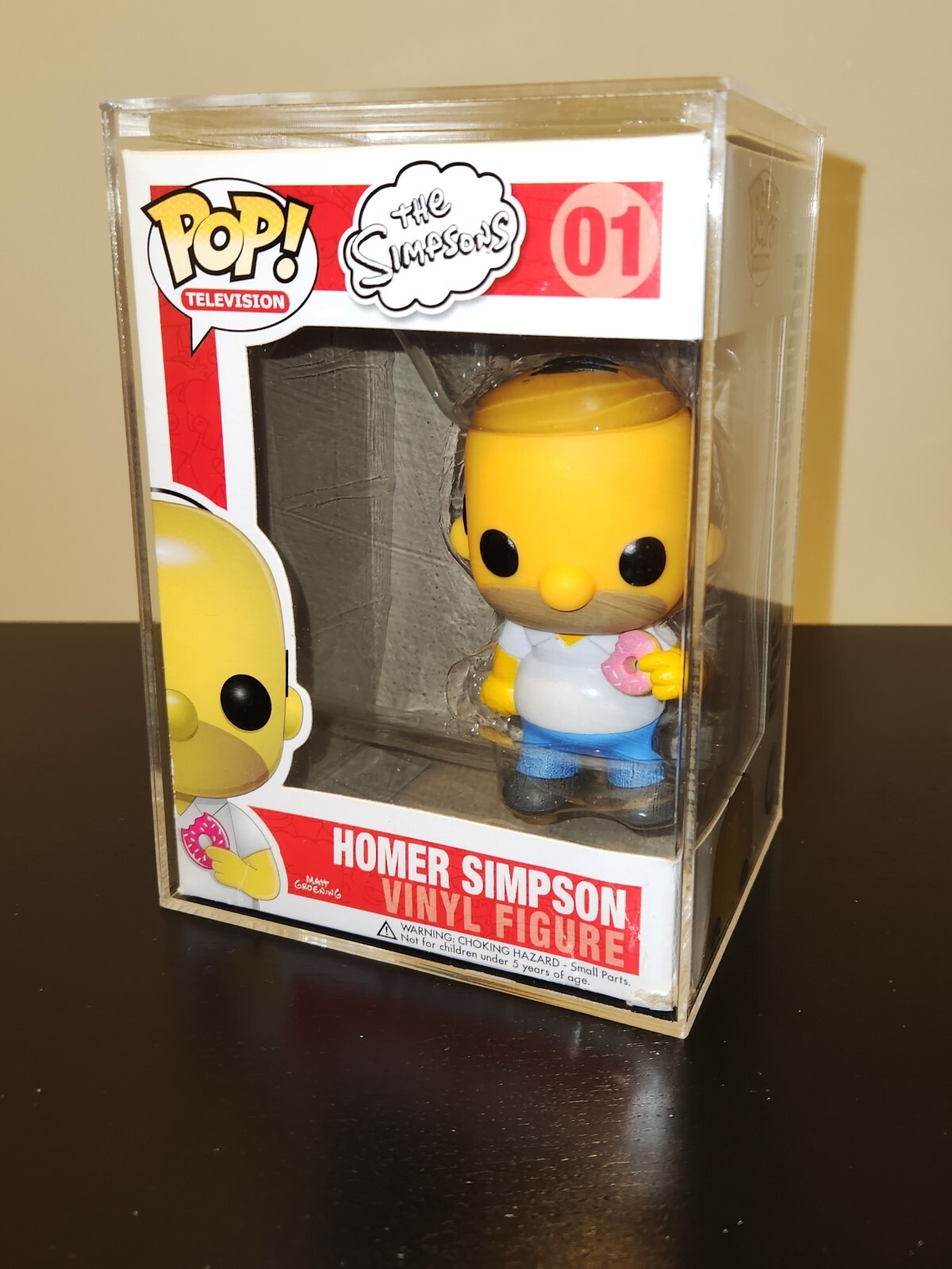 The Simpsons Homer Simpson Pop Vinyl Funko VAULTED