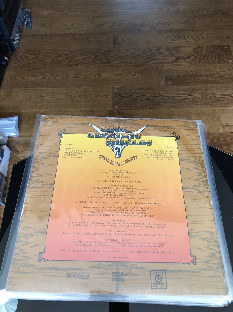 Sealed New The Electric Shields White Buffalo County Direct Hit