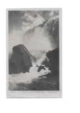 Rock Of Ages, 1921, Real Photo Postcard, Niagara Falls, RPPC, 26