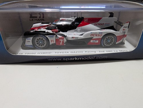 1/43 Spark Toyota TS050 Hybrid 2019 Le Mans 2nd Place S7904