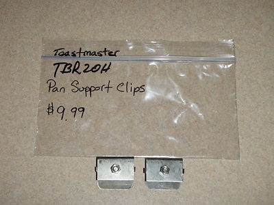 Toastmaster Bread Maker Machine Pan Support Clips Model TBR20H 