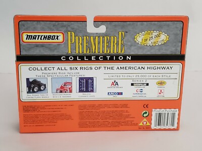 FW ムルナウ + フランク・ボーゼイギ DVD ボックスセット【廃盤希少】 Matchbox Premiere Collection Rigs Series 2 Kenworth COE Jiffy Lube