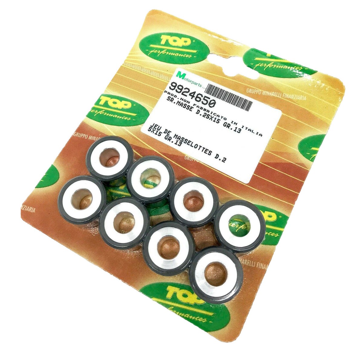 rulli variatore malossi agility 125