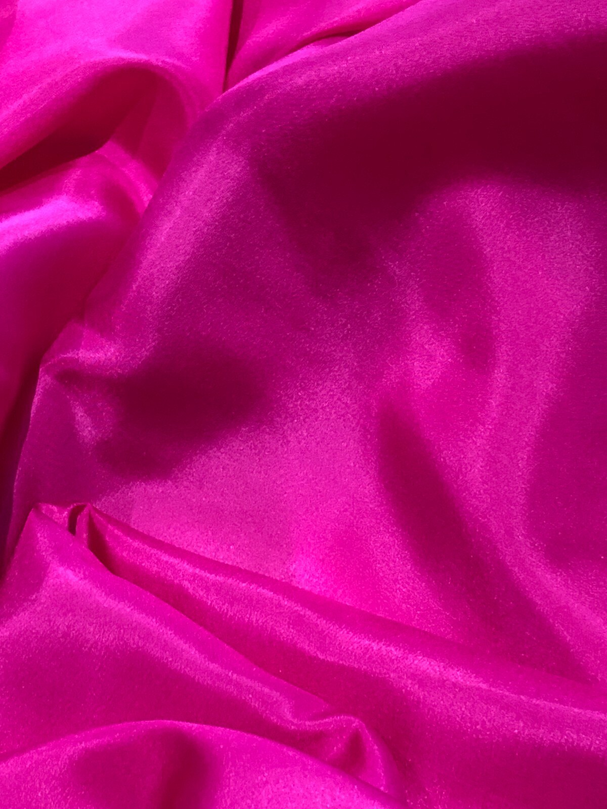 Silk habotai, fuchsia,  114 cm wide, sold by the metre