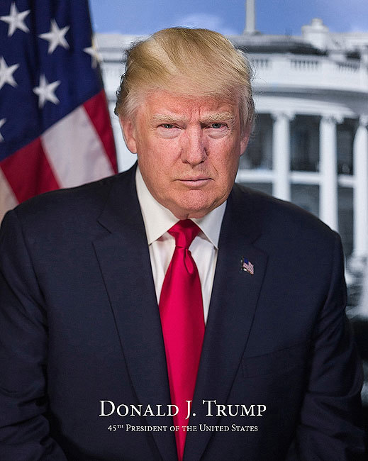 Donald Trump In White House, 45th President Of United States Of America - Foto 9