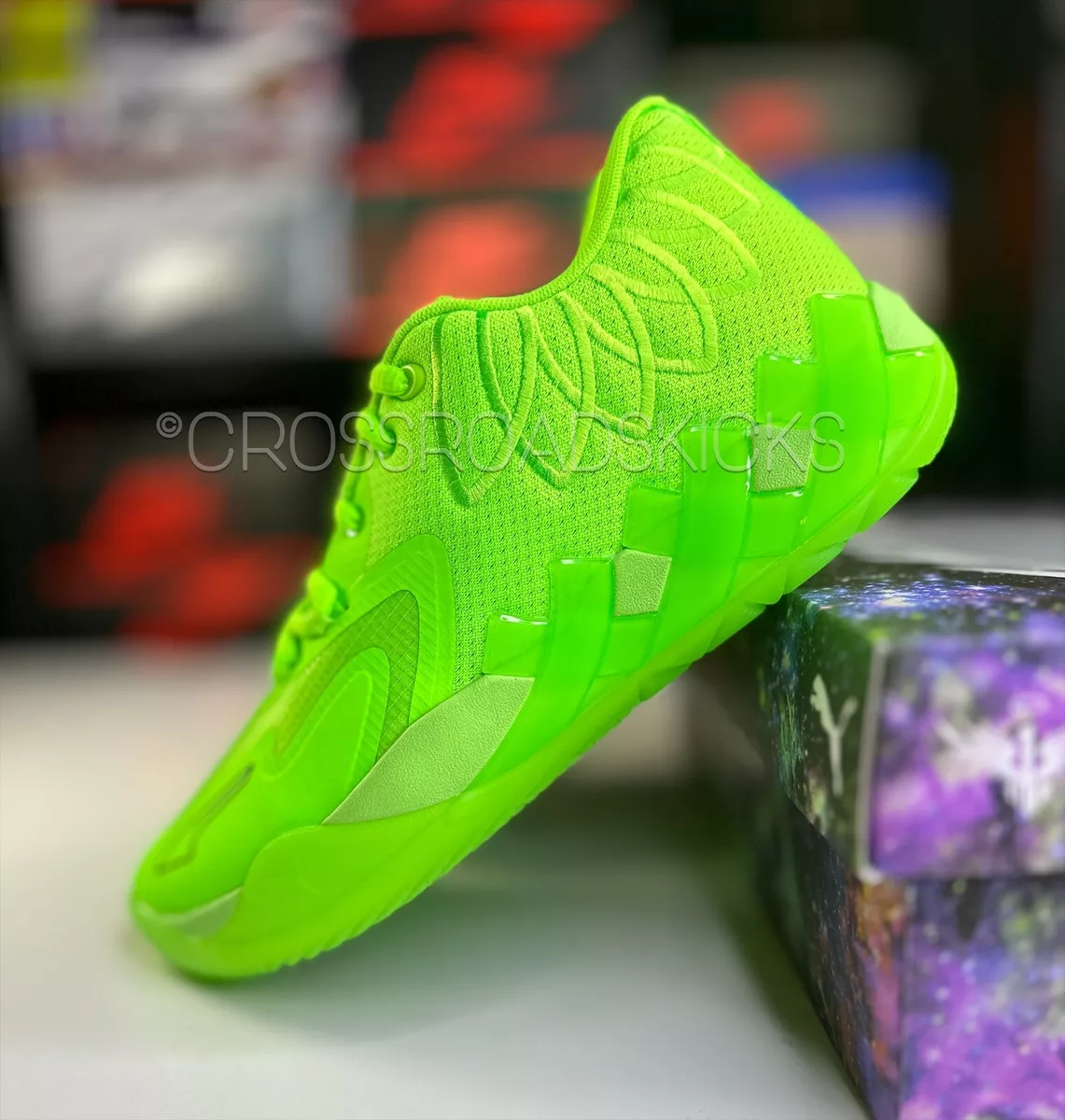 Puma top green gecko