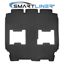 SMARTLINER Custom Fit Floor Mats 2nd 3rd Row 2017-2021 Chrysler Pacifica Hybrid