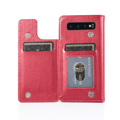 For Samsung Galaxy Note 10 20 Plus 8 9 S21 Ultra Wallet Case Leather Flip Cover - Picture 24 of 37