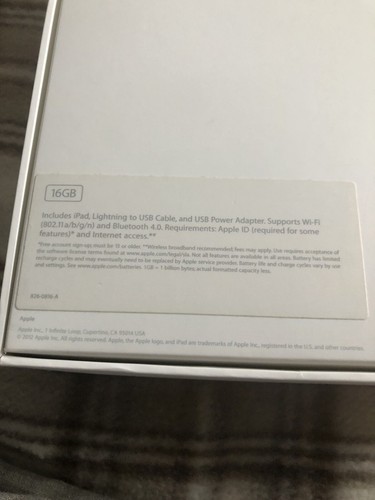 apple ipad Wi-Fi 16GB white - Picture 9 of 17