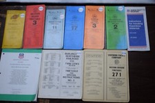 RAILROAD TIME TABLE SP UP BNSF SOUTHERN PACIFIC UNION BURLING sold individually