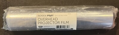 School Smart - Overhead Projector Film Roll, 10-1/4 in. x 50 ft, 4 mil Thick