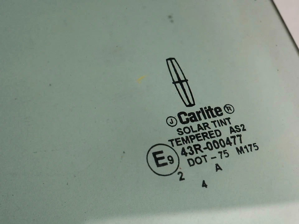 2000 - 2006 Lincoln Ls Window Glass Door Rear Left Lh Driver Side 43R000477 Oem Foto 4 de 4