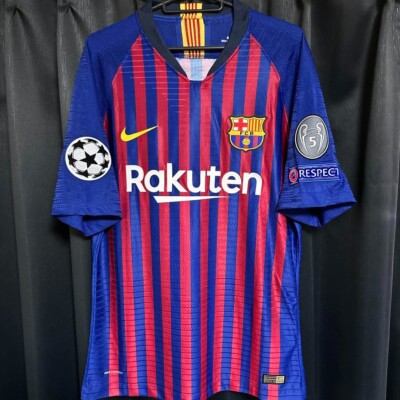 Player Issue Jersey Messi 18/19 Barcelona Size L Unused from