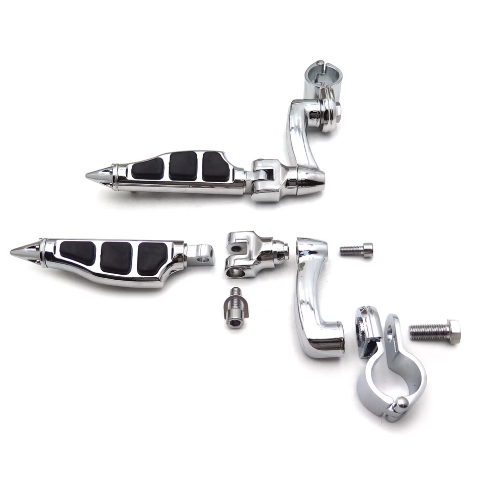 1.25" Arched Stiletto Spike FootPeg For Honda VLX600 DLX600 Shadow 600 VT600 — 第 4/4 张图片
