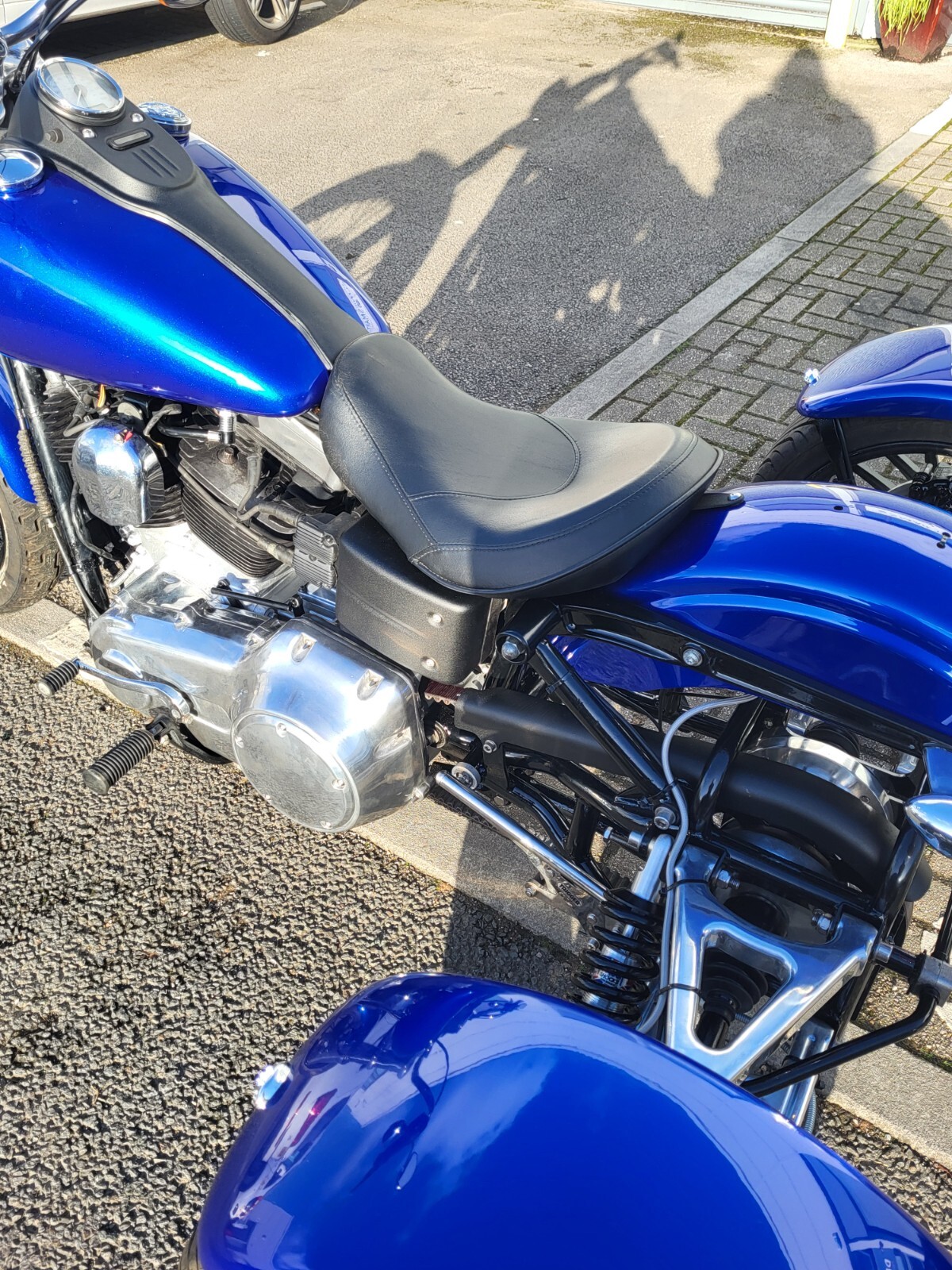 Harley Davison Street Bob Road Legal Trike We also buy trikes eBay