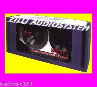LANZAR HBP210 HBP 210 1000 WATT SYMMETRICAL SUBWOOFER New 4+4 ohm