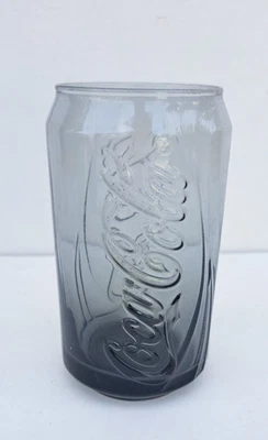 VERRE DE COLLECTION COCA COLA CANETTE NOIR COLLECTION MC DONALD'S 2007 RARE ! - Photo 1/2