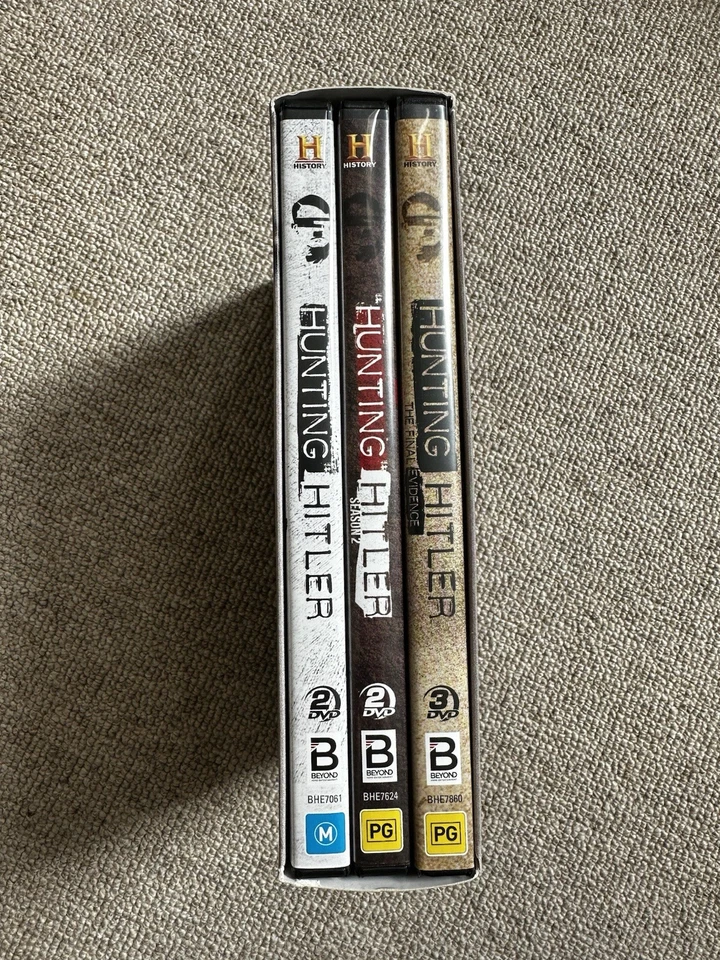 HUNTING HITLER THE COMPLETE SERIES DVD Dave Hoffman Bob Baer UK Release - Image 4 of 4