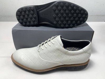ECCO M Golf Classic Hybrid WP Golf Shoes White Men's SZ 12-12.5 (EU 46) NIB