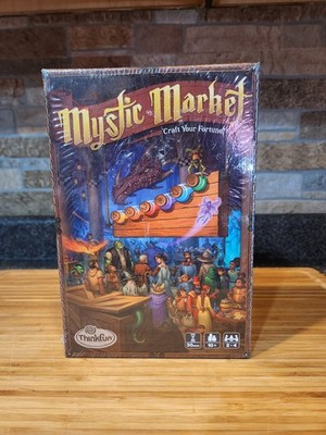 ThinkFun Mystic Market Strategy Card Game, designed for 2-4 players aged 10+,NEW