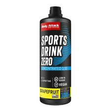 Body Attack Sports Drink Zero 1L Grapefruit