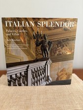1st ED OVERSIZE Italian Splendor Schezen ITALY HISTORY ARCHITECTURE HC BOOK