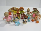 Cabbage Patch Kids Doll Poseable & Non Poseable PVC Figures Lot Of 13 VTG 1980's