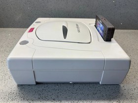 BOXED SEGA SATURN ELITE SAROO CONSOLE CLEAN W/ CONTROLLER POWER & AV CABLES