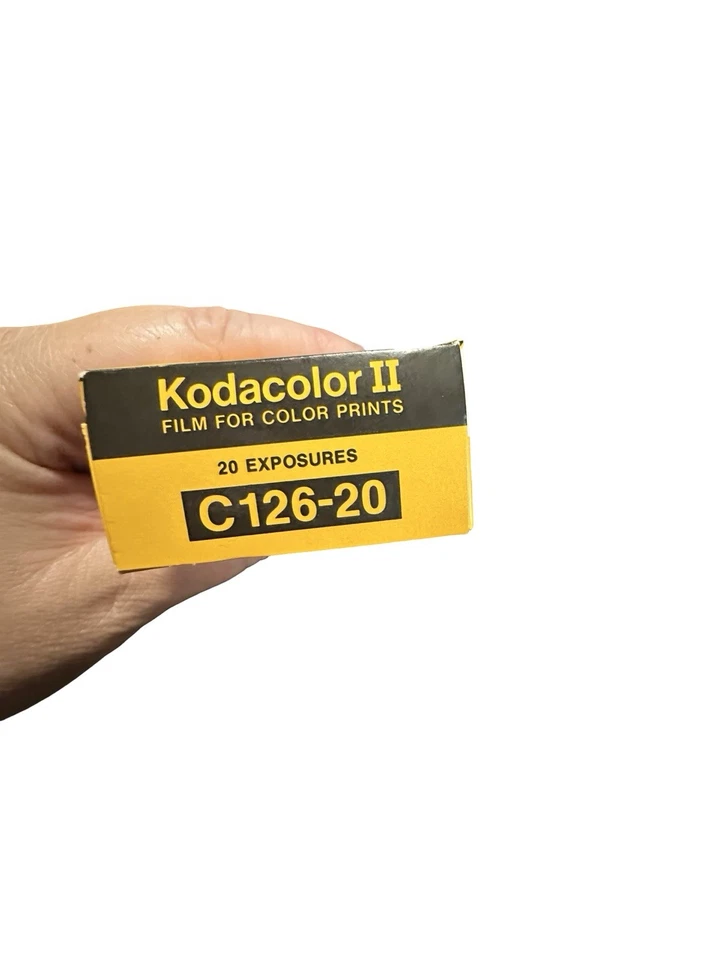 Película Kodacolor II 126 de colección 20 exposiciones C126-20 impresión negativa a color caducada Foto 2 de 4