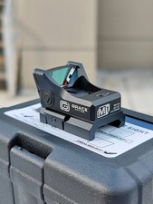 M1 Compact Red Dot Sight 5 Brightness Levels w/ Glock MOS Plate  20mm Rail