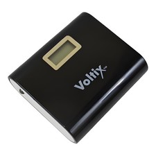 Xit Group Voltix 5200mAh Dual USB Power Bank LED Battery Charger Black AXTPC52