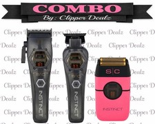 StyleCraft METAL INSTINCT COMBO- Clipper  Trimmer  Pink Shaver - BRAND NEW