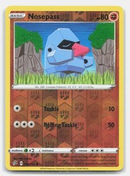 Nosepass 096/192 Rebel Clash Common Reverse Holo