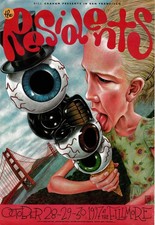 The Residents 13X19 Concert Poster 1997 The Fillmore San Francisco FREE SHIPPING