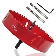 LC LICTOP 6.1 Inch Hole Saw, Heavy Duty Bi-Metal Cornhole Board Cutter, HSS B...