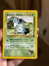 Pokemon TCH - Giovanni's Nidoran F 75/132 - Gym Challenge WOTC NM/LP