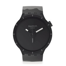 Swatch Big Bold Bioceramic Basalt Watch, Big Bold SB03B110