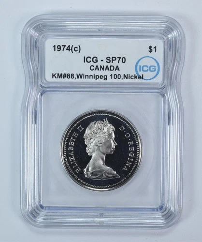 1974 Canada Nickel Dollar — photo from the most recent tracked eBay sale