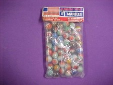 Gladding vitro marbles 50 count bag factory sealed new old stock