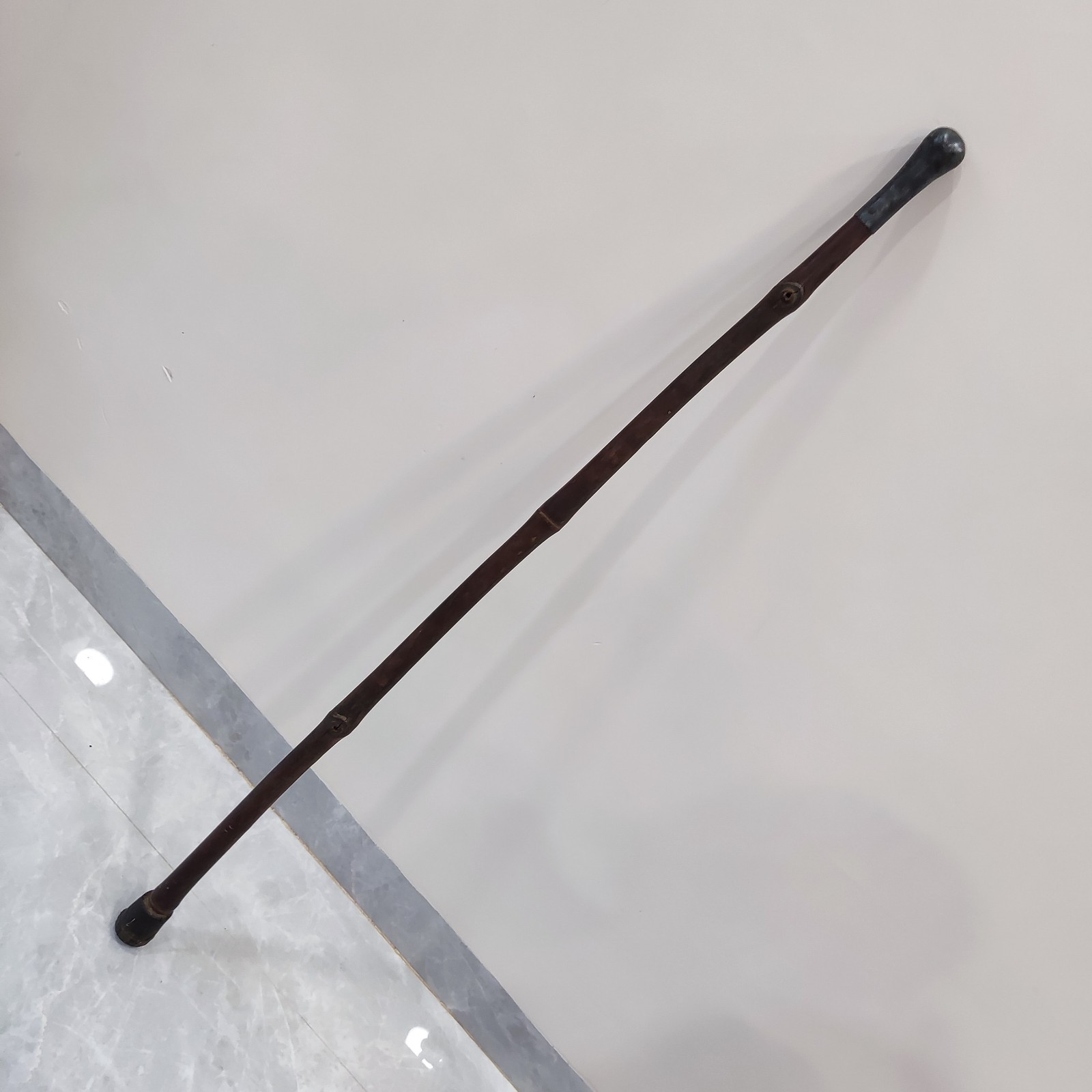 18C Walking Stick Cane With Solid Silver Knob For… - image 9