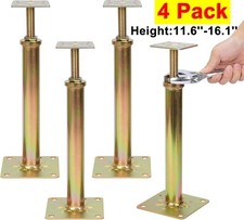 4 Pack House Jacks for Leveling Adjustable Fl...