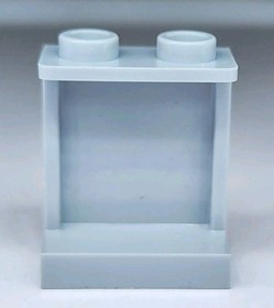 LEGO&reg; Flux Capacitor Panel Part BACK TO FUTURE Delorean Vintage 21103 Gray