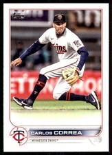 Carlos Correa 2022 Topps Update #US39 Minnesota Twins MLB READ FREE SHIPPING