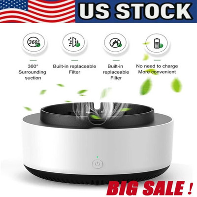 Smokeless Ashtray 2 in 1 Air Purifier smoke buddy indoor cigar Ashtray  for home
