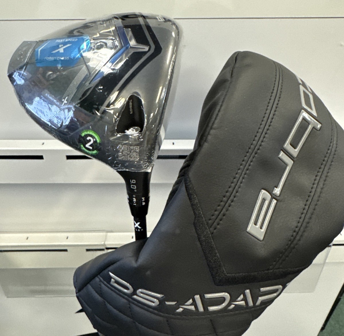 NEW 2025 Cobra DS Adapt X Driver 9* - Denali Black 60g 6.5 X Flex 