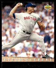 1993 Upper Deck Reggie Jackson's Clutch Performers Roger Clemens Boston Red Sox
