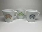 Vintage Pyrex Corning Corelle Summer Impressions Coffee Mugs (3)